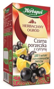 HERBAPOL-HERBACIANY OGRÓD CZARNA PORZECZKA Z CYTRYNĄ 20T/10SZT