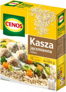 CENOS-KASZA JĘCZMIENNA WIEJSKA KARTONIK 4x100G/12SZT