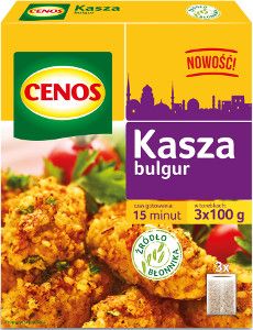 CENOS-KASZA BULGUR KARTONIK 3x100G/12SZT