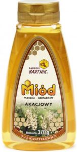 BARTNIK-MIÓD AKACJOWY 370G DOZOWNIK/10SZT