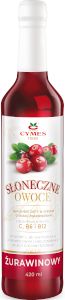 CS-CYMES SŁONECZNE OWOCE 420ML ŻURAWINA/6SZT